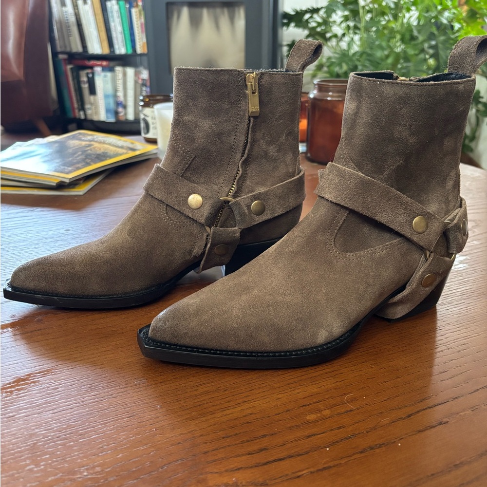 Golden Goose Black Leather Interior Boots